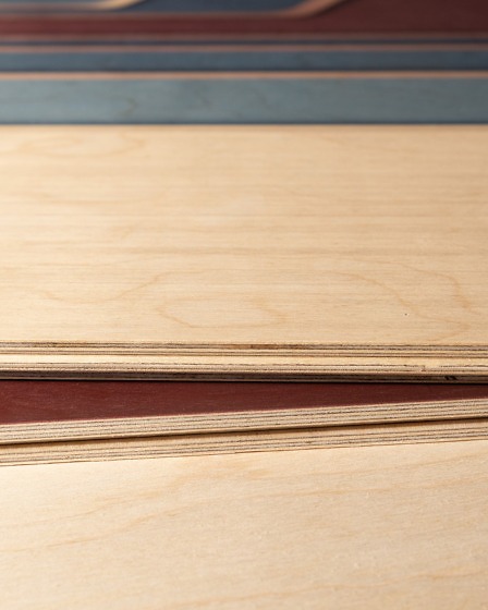 contrachapado de abedul decorado