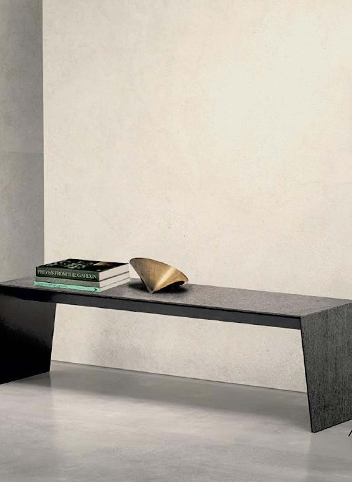Porcelánico travertino arena para complementos de entrada y salida