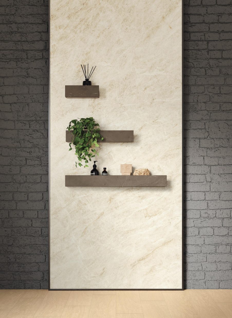 Gres porcelánico imitación cemento para espacios modernos y arquitectura interior